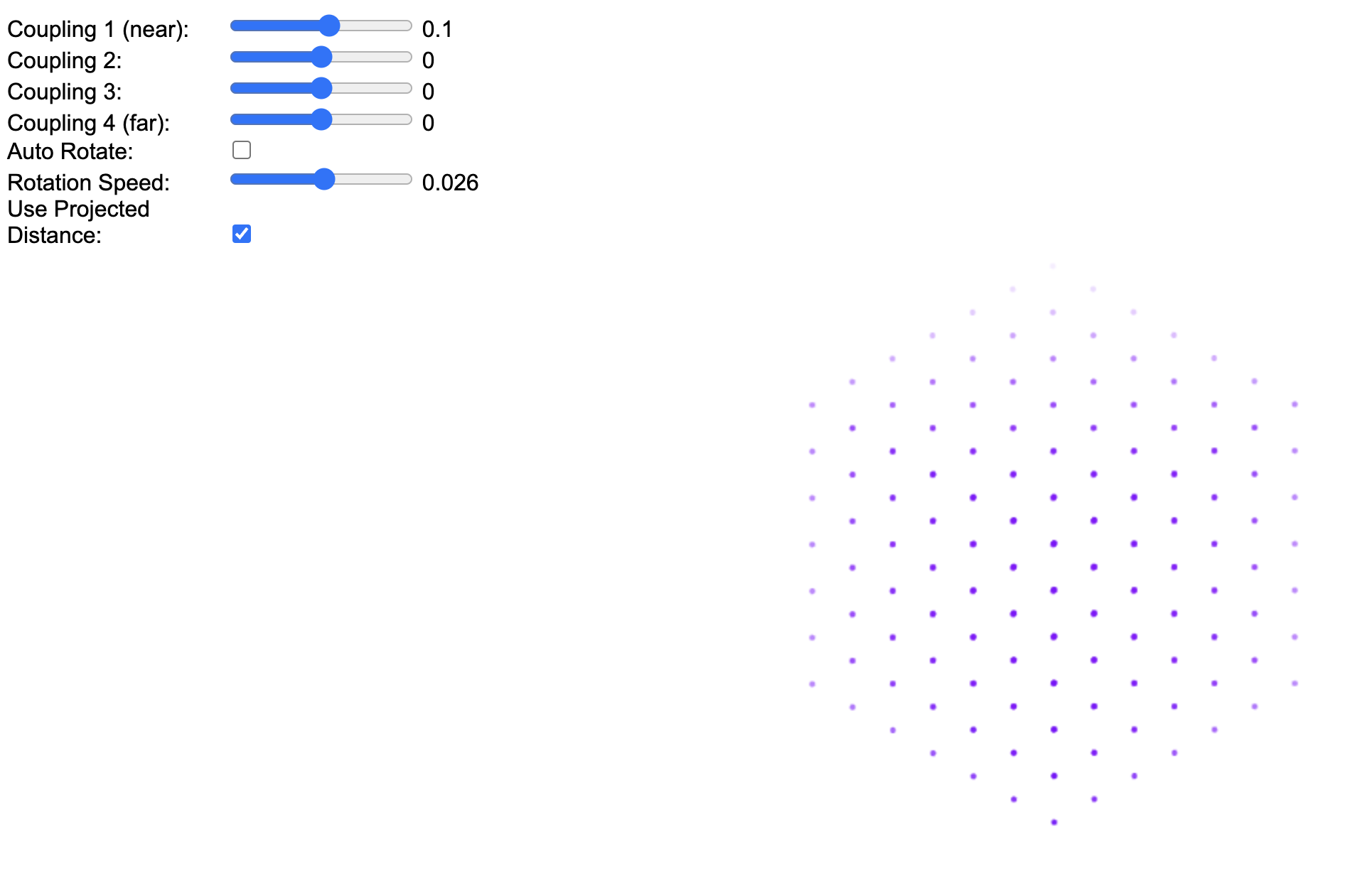 Simplest Configuration - 2D standing wave pattern